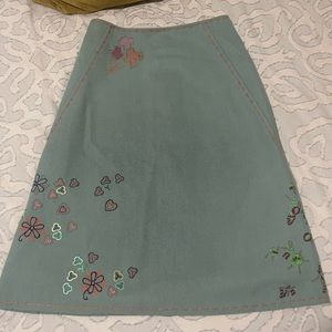 Vintage Oilily Felt skirt